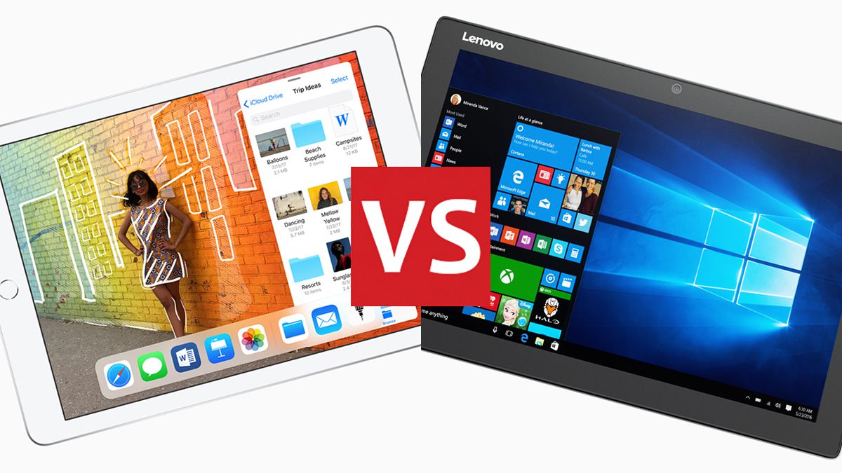 iOS vs Windows 10: care este mai bun pentru tableta ta?