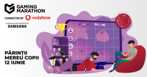 În luna copiilor, tinerii și părinții lor leagă prietenii în cele mai populare jocuri video la Gaming Marathon - 12 iunie